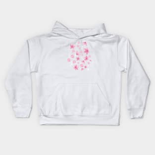 Snowy Sakura Dream Kids Hoodie